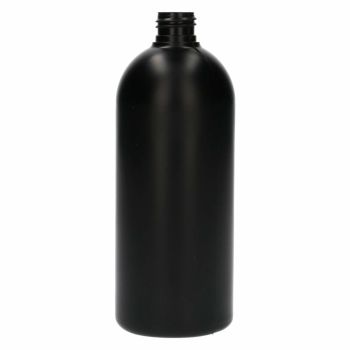 500 ml fles Basic Round HDPE zwart 24.410 main product photo