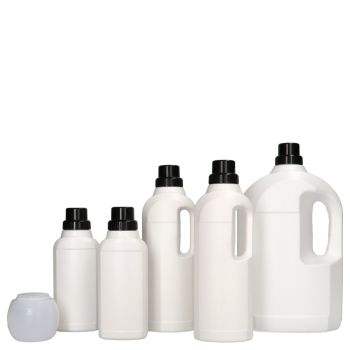 Multi fles HDPE Wit main product photo