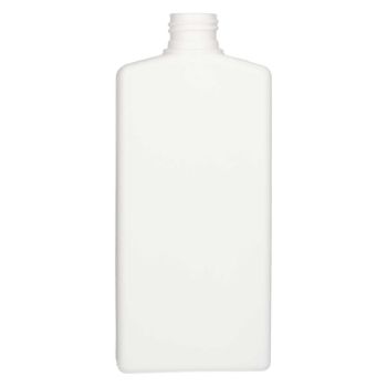 250 ml fles Mailbox Rectangle HDPE Wit 24.410 main product photo
