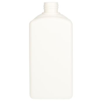 500 ml fles Standard Square geribbeld 100% R-HDPE 28.4210 main product photo