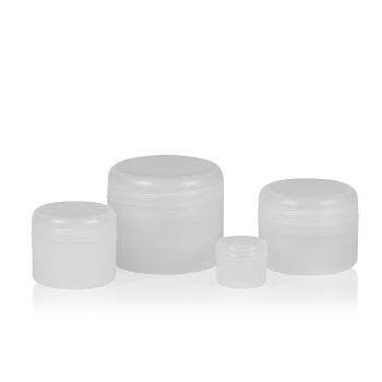 Frosted Soft Pot PP Naturel main product photo