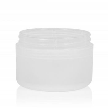 50 ml pot Frosted soft PP naturel double-walled main product photo