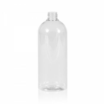500 ml fles Basic Round PET transparant 24.410 main product photo