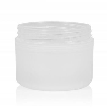 100 ml pot Frosted Soft PP naturel dubbelwand main product photo