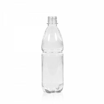 500 ml fles Water PET transparant 28PCO main product photo