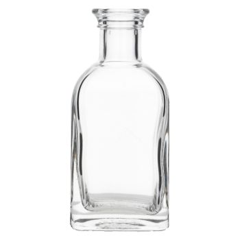100 ml Apotheker carre glass clear 15Cork, 200g main product photo