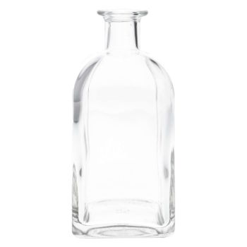 500 ml Apotheker Carre glass clear 18Cork, 500g main product photo