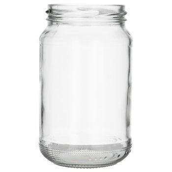 375 ml Twistoff jar round glass clear TO63, 170g main product photo