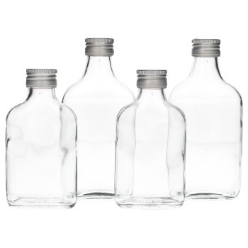 Taschenflasche glass clear main product photo