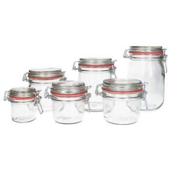 Wirehanger jar glass clear main product photo