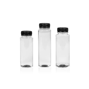 Juice Straight flessen PET Transparent main product photo