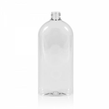 500 ml fles Basic Oval PET transparant 24.410 main product photo