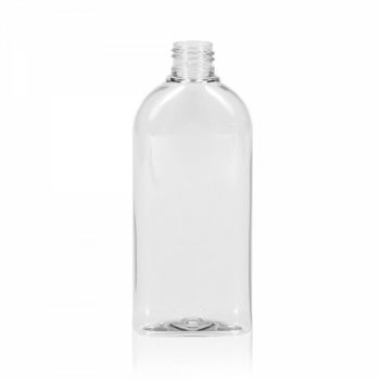200 ml fles Basic Oval PET transparant 24.410 main product photo