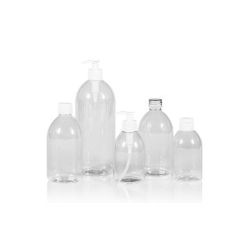 Soap flessen PET Transparent main product photo