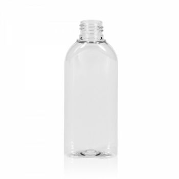 125 ml fles Basic Oval PET transparant 24.410 main product photo