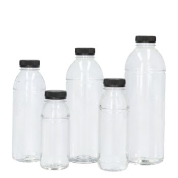 Smoothie flessen PET Transparent main product photo