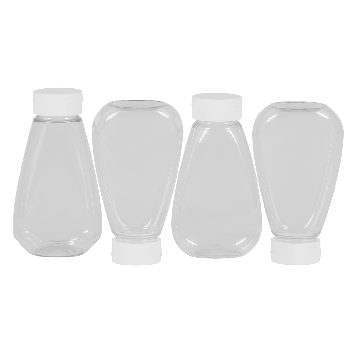Sauce Oval flacon PET transparant main product photo